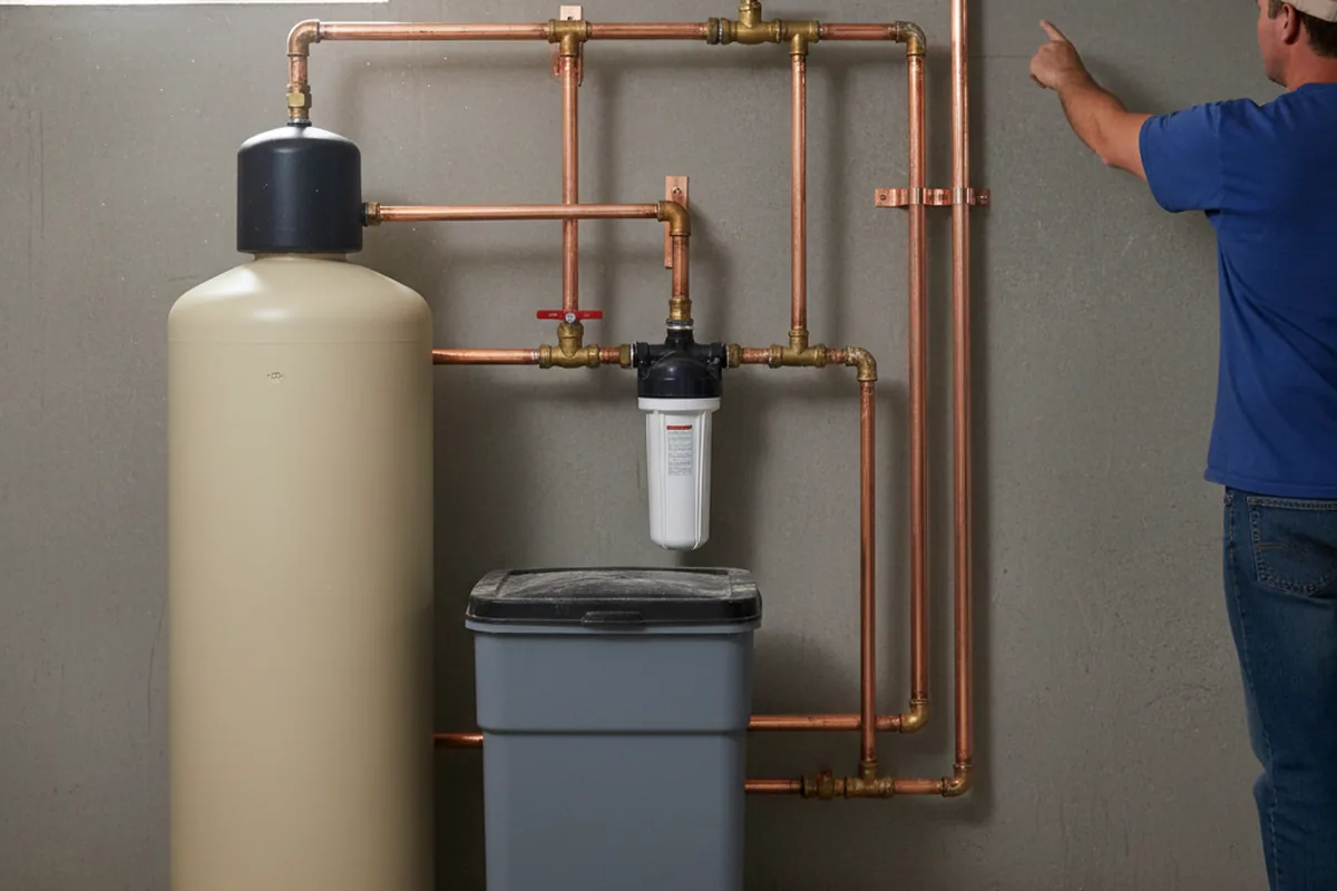Whole-house water treatment system installed in East Windsor
